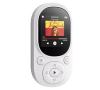 Mocturnity Lettore MP3 Clip da 64 GB con Bluetooth 5.3, suono perdita, radio FM, registratore vocale, supporta scheda TF fino a 128 GB, colore