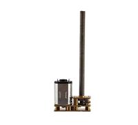Mocturnity Motore per ingranaggi 12 V Motore per ingranaggi 1024GA20 Girare filettatura N20 Motore per ingranaggi (12 V 100 RPM)