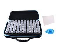 Mocturnity Organizzatore di semi con 60 scomparti, contenitore per semi con tasca con cerniera e etichette adesive (semi non inclusi)