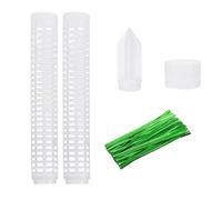 Mocturnity Paletto per piante, supporto per pilastro, piante di tracciamento, rampicanti portatili, colonna di fiori per attrezzi da giardinaggio