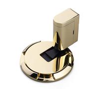 Mocturnity Porta Meccanica della Porta Senza Chiodi della Porta con Morsetto del Pavimento della Porta Hardware per Porte di Mobili Dorato