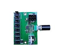 Mocturnity Scatola del Computer Controller Velocità del Ventilatore Minatore 12V Concentratore del Ventilatore 8 Canali PWM Controller Ventilatore Violento Alta Potenza Regolatore