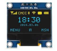 Mocturnity Schermo Display OLED Modulo 128x64 Schermo LCD Display OLED 0,96 Pollice