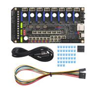 Mocturnity Spider V3.0 H7 - Scheda madre a 32 bit, 24 V/48 V, scheda di alimentazione a 8 TMC5160T TMC2209 ad alta velocità per