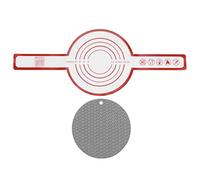 Mocturnity Tappetino da forno in silicone con manico per forno olandese cottura del pane, tappetino da forno antiaderente, con manico lungo 8,3 pollici, riutilizzabile a