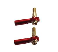 Mocturnity Trazione di Posizionamento della Rubrica Metallo M3, Barra di accoppiamento 2 mm, di collegamento del Servo con Rubrica in Metallo, Pezzo di Collegamento Modello M3/M2 T, Rosso