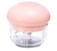 Mocturnity Tritacarne in Vetro per Insalata, e Cipolle, Tritatutto, Affettatrice Elettrica e Mini Tritatutto (3,5 Once) Rosa