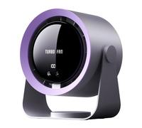 Mocturnity Ventilatore elettrico a turbo fili, ventilatore a soffitto USB ricaricabile a parete