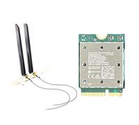 Mocturnity WiFi7 QCNCM865 Adattatore Wireless di Rete 2,4 Gbps 2,4G/5G/6Ghz Bluetooth 5.4 Wireless Wi-Fi per Win11