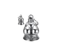 MOCY BELL - Campanello Moto MOCY BELL Hot Girl - Acciaio Inox 316L - Incisione Sexy - Portafortuna Biker - con sacchetto e carta leggenda