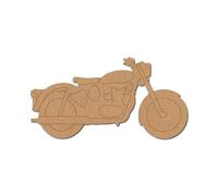 Mod. 1 Medite MDF pre-marcato per moto, 7,6 cm