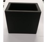 MOD DESIGN - BICCHIERE IN VETRO NERO OPACO