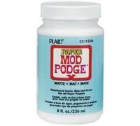 Mod Podge Set Multi-Prodotto, Vernice Opaca, Impermeabile, Adesivo Per Tessuto