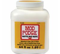 Mod Podge Set Multi-Prodotto, Vernice Opaca, Impermeabile, Adesivo Per Tessuto