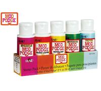 Mod Podge Starter Set -sparkle, Carta Opaco, Originale Gloss, Esterno