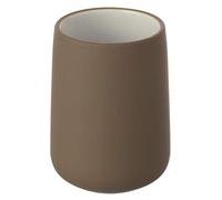 Mod Portaspazzolino in Ceramica da Bagno Linea Sidney Arredo Bagno (Tortora)