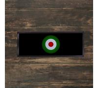Mod Target - Verde & Rosso - Barrette Runner