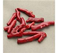Moda 5 pz/lotto A Forma di Albero Perline di Corallo Sciolto Rosso Naturale 2-4/4-7 cm Scegli la Tua Taglia Per FAI DA TE Collana di Cerimonia Nuziale Africana creazione di gioielli-2-4 cm