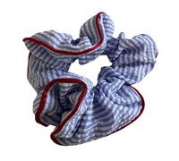 Moda A Strisce Dei Capelli Scrunchies Per Le Donne Della Ragazza Increspatura Dei Capelli Elastico Estetica Cravatta Per Ufficio Signora Delicato