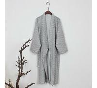 Moda Accappatoio Casual Cotone Casa Kimono Yukata Giapponese Abbigliamento