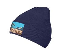 Moda All'Aperto Stile Long Beanie California State Parks Fisherman Beanie Cappello Hat Cappello a Maglia Moda per Invernale,Donna,Moto