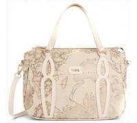 Alviero Martini Prima Classe Borsa a Mano con Tracolla Rafia