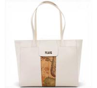 Alviero Martini 1A orsa a Tracolla Donna, Geo Classic, Tessuto con Stampa, Tracolla Regolabile, 33x13x14 cm