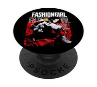 Moda anime ragazza Stile estetico PopSockets PopGrip Adesivo