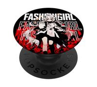 Moda anime ragazza Stile estetico PopSockets PopGrip Adesivo