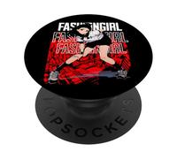 Moda anime ragazza Stile estetico PopSockets PopGrip Adesivo