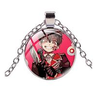 Moda Anime Toilet Bound Hanako Kun Figura Nene Yashiro Collana Carino Del Fumetto Cupola di Vetro Della Collana Delle Donne Gioielli