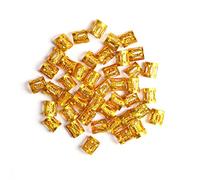 Moda Argento Dorato Capelli Perline Anello Per Dreadlocks Capelli Treccia Tubi Polsi Perline Regolabile Dread Blocco Perla Clip Bambini Per Le DonneDurabilità