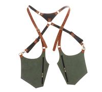 Moda ascellare borsa a tracolla gilet borsa PU portafoglio tasca fondina per