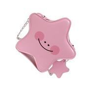 Moda Avanti Modello Stella Piccola Borsa Densa Crossbody Piano Impermeabile Sostanza Semplice Viso per l'Esistenza Città PU Tiny Bag, A, Bellezza di massa