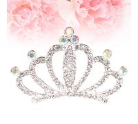 Moda Bambini Bambini Corona Gioielli per capelli Diademi Fascia con strass