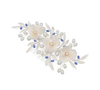 Moda Banchetto Copricapo Perla Fiore Per Pettine Creativo Ornamento per Sposa