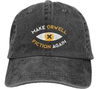 Moda Baseball Cappelli Make Orwell Fiction Again Cappellini Casuali Casuale Trucker Cappellino per Unisex All'Aperto Estivo