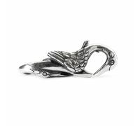 MODA Bead in Argento TROLLBEADS Chiusura Gru - TAGLO-00041
