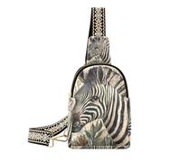 moda Boho Vintage semplificato Stripe borse a tracolla antifurto fanny pack borse a tracolla per il viaggio, Boho Vintage Semplificato striscia, 1 size