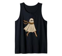 Moda Boo Ghost Runway Strut Divertente Tacchi Alti Sciarpa Sassy Canotta