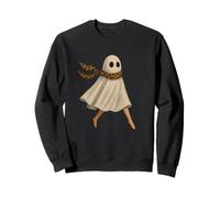 Moda Boo Ghost Runway Strut Divertente Tacchi Alti Sciarpa Sassy Felpa