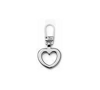 Moda cerniera estrattore cuore argento-col