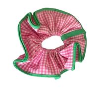 Moda Check Hair Scrunchies Updos Cravatta Capelli Chignon Hairbands Donne Copricapo