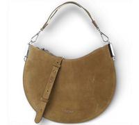 Moda Coccinelle Borsa a mano Sunup Medium Donna Seagrass in Camoscio