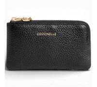 Moda Coccinelle Portamonete C-Me Softy Donna Nero in Pelle