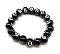 Moda colorato acrilico elasticizzato Lucky Dice Beads Jewerly All-match per unisex donne uomini anelli per le donne argento