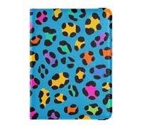 Moda Colore Leopardo Blu Portafoglio da viaggio in pelle porta passaporto da donna per viaggio Vaccino Custodia Protettiva Copertura Organizzatore Documenti Accessori per le donne Impermeabile