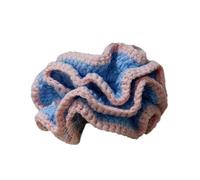 Moda Cotone Knit Scrunchies Colore Contrasto Elastico Capelli Legami Decorazione Per Capelli Per Acconciature Alla Moda