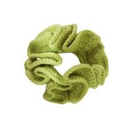 Moda Cotone Knit Scrunchies Colore Contrasto Elastico Capelli Legami Decorazione Per Capelli Per Acconciature Alla Moda