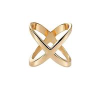 Moda Croce Sciarpa Clip X Forma Spille In Metallo Per Le Donne Sciarpe Fibbia Sciarpe Gioielli Accessori Accessori Fibbia Sciarpa di Seta, M, come descritto